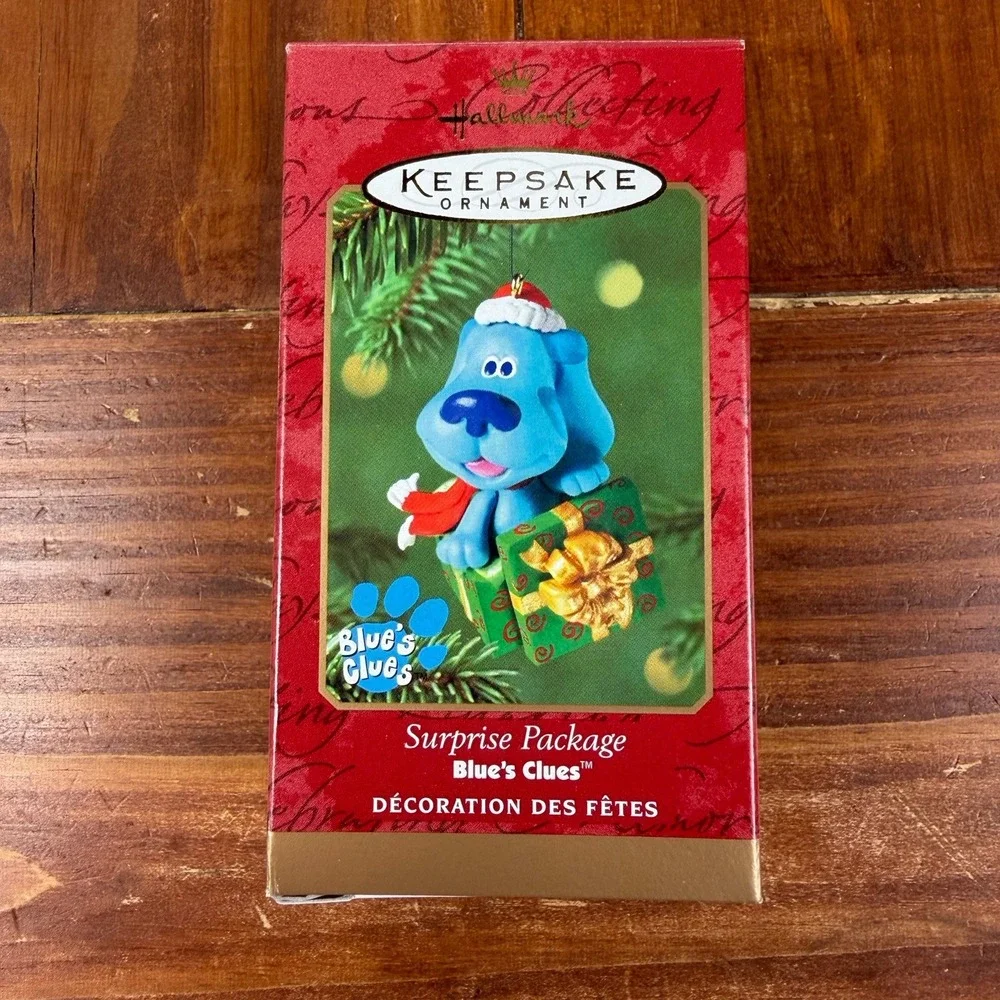 Hallmark Keepsake 2000 Surprise Package Blue's Clues Ornament